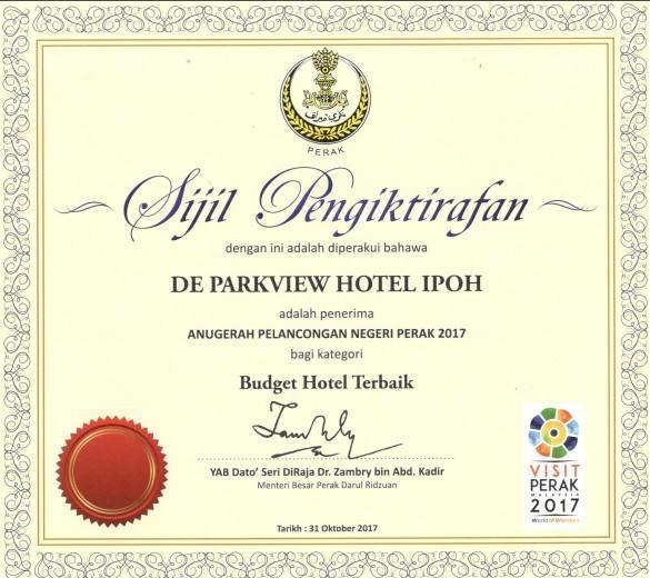 De Parkview Hotel Ipoh Kültér fotó